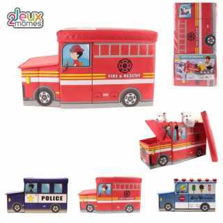 Coffre à jouets Camion de glace Bleu - Home Deco Kids