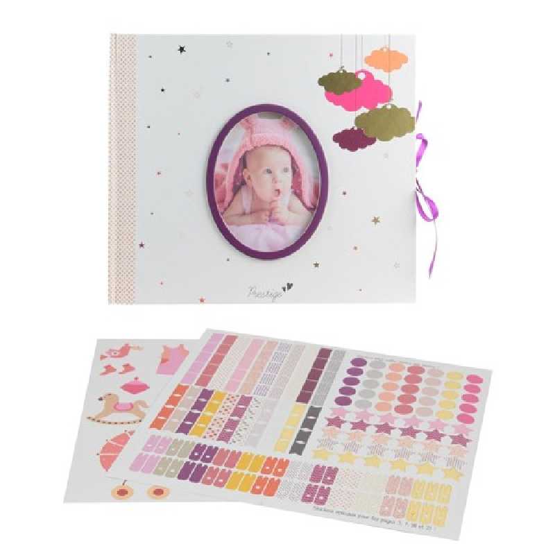 Livre De Naissance Personnalisable Bebe Fille Tom Zoe