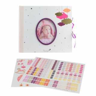 Livre de naissance personnalisable fille - Tom & Zoé