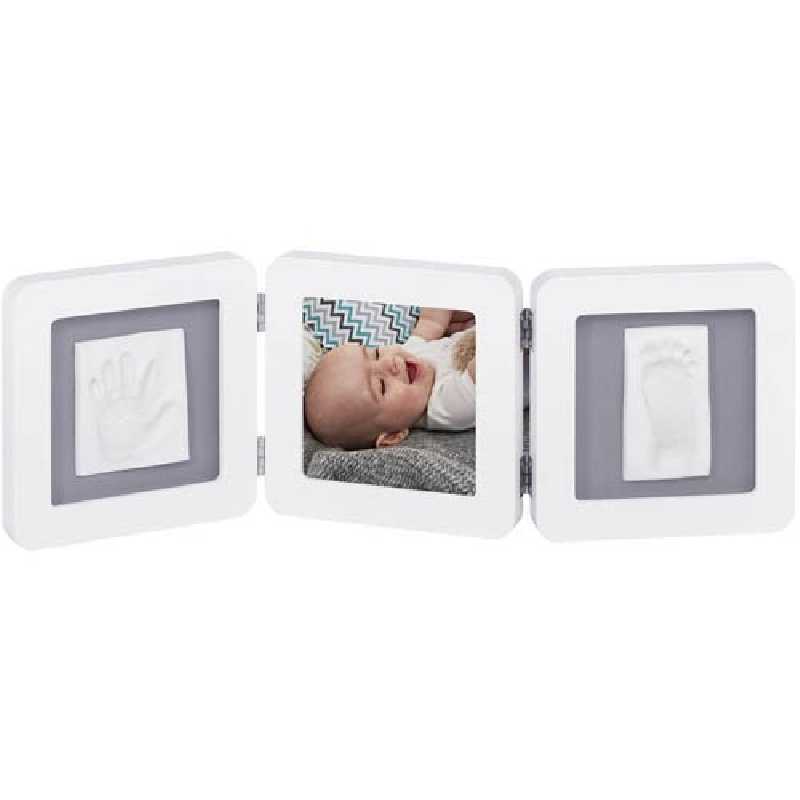 Cadre photo empreinte Baby Art Double Print Frame Blanc