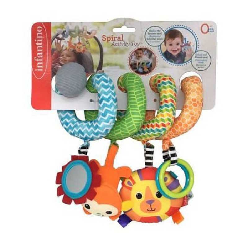 Jeux d'éveil - Spirale d'activités en tissu Infantino