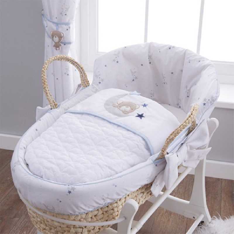 Couffin En Osier Bebe Little Star Silvercloud Couffin En Osier Bebe Little Star Silvercloud