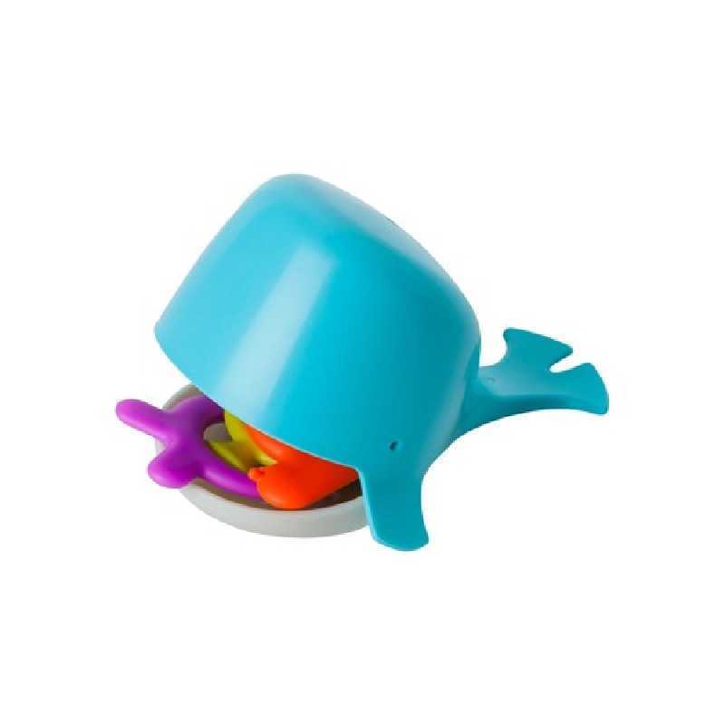 Jouet de bain Baleine gourmande Bleu Boon Jouet de bain Baleine gourmande Bleu Boon