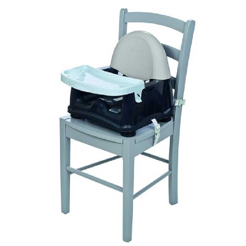 Réhausseur de chaise Travel Booster Seat Noir Safety 1st Réhausseur de chaise Travel Booster Seat Noir Safety 1st