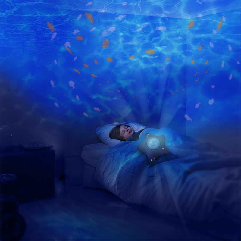 Lampe veilleuse à projection d'étoile pour bébé - Sommeil apaisé