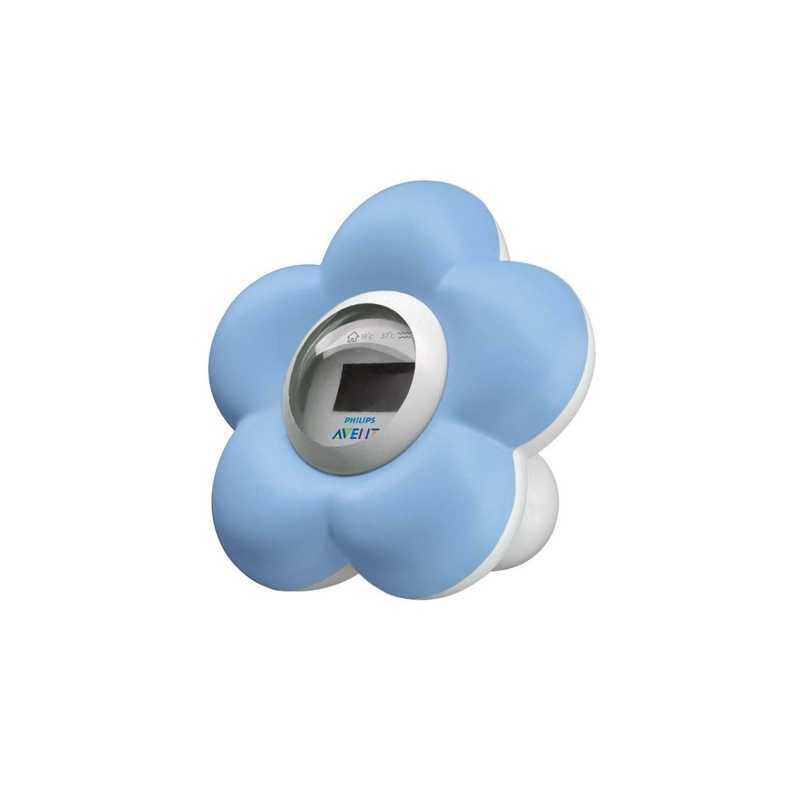 Thermomètre de bain et chambre Fleur Philips Avent Bleu Thermomètre de bain et chambre Fleur Philips Avent Bleu