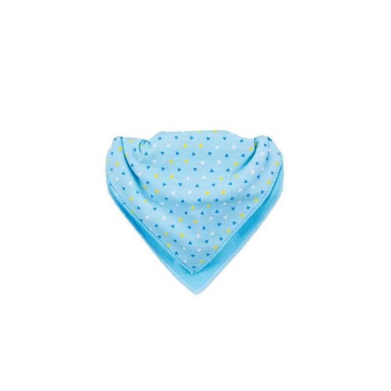 Lot de 2 Bavoirs Bandana bébé Tom&Zoé - Bleu Lot de 2 Bavoirs Bandana bébé Tom&Zoé - Bleu