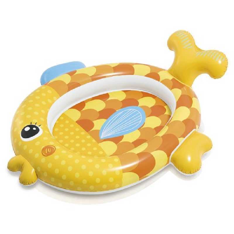 Piscine gonflable 1er âge Poisson Intex