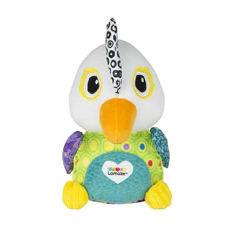 Peluche Interactive et Educative Repetou Le Perroquet Lamaze