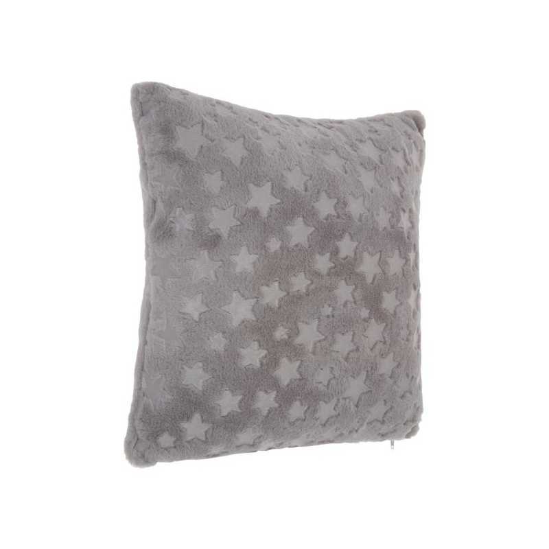 Coussin Fourrure 40 x 40 cm - Gris Atmosphera