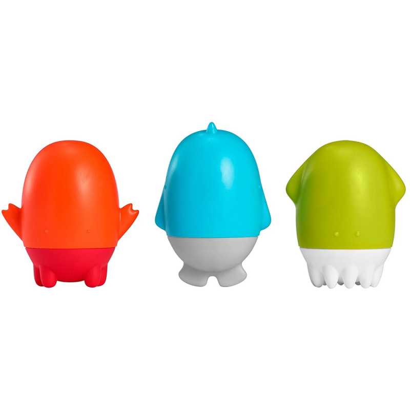 Lot de 3 petits gicleurs en forme de poulpe Boon Lot de 3 petits gicleurs en forme de poulpe Boon
