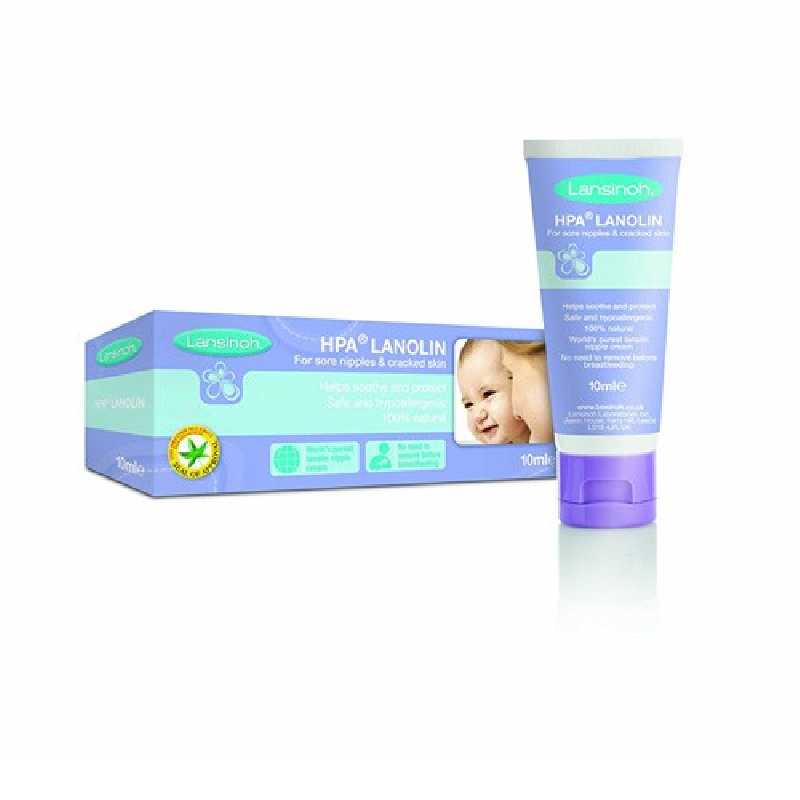 Crème pour l'allaitement à la Lanoline 10ml Lansinoh Crème pour l'allaitement à la Lanoline 10ml Lansinoh