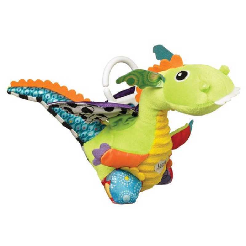 Jouet de voyage doudou bébé Flip Flap Le Dragon Lamaze