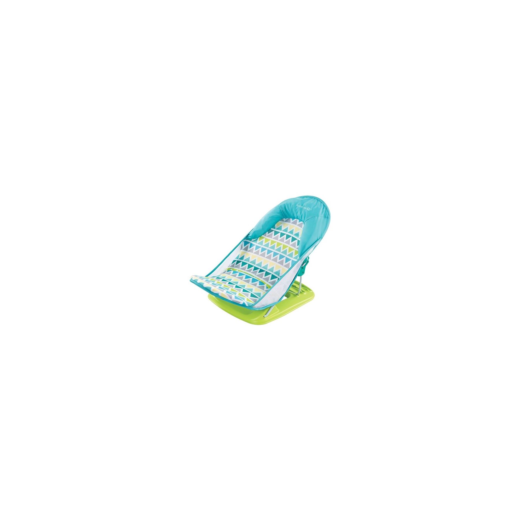 Baignoire bébé Deluxe Triangles Bleu et Vert Summer Infant