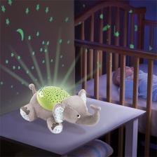 Veilleuse musicale Elephant Gris et vert Summer Infant
