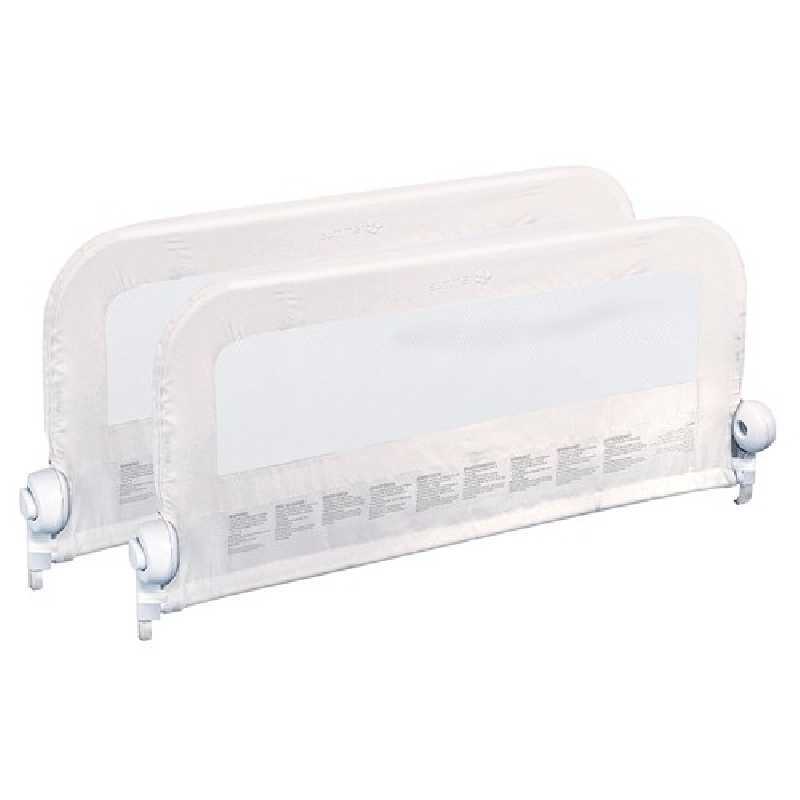 Lot de 2 Barrières de Protection Lit Grandir avec moi Blanc Lot de 2 Barrières de Protection Lit Grandir avec moi Blanc
