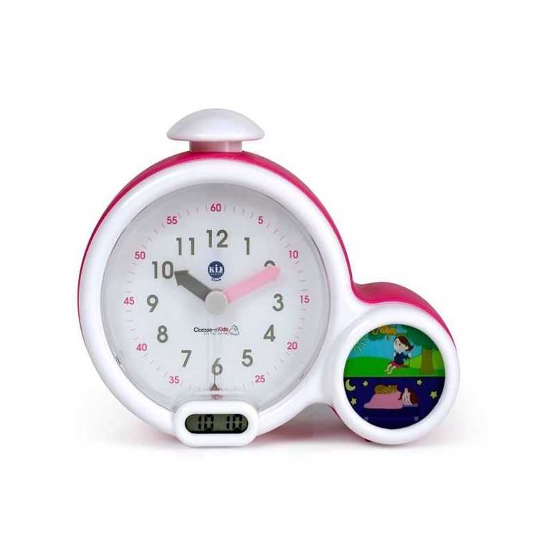 Mon premier réveil Kid Sleep Clock rose Claessens' Kid