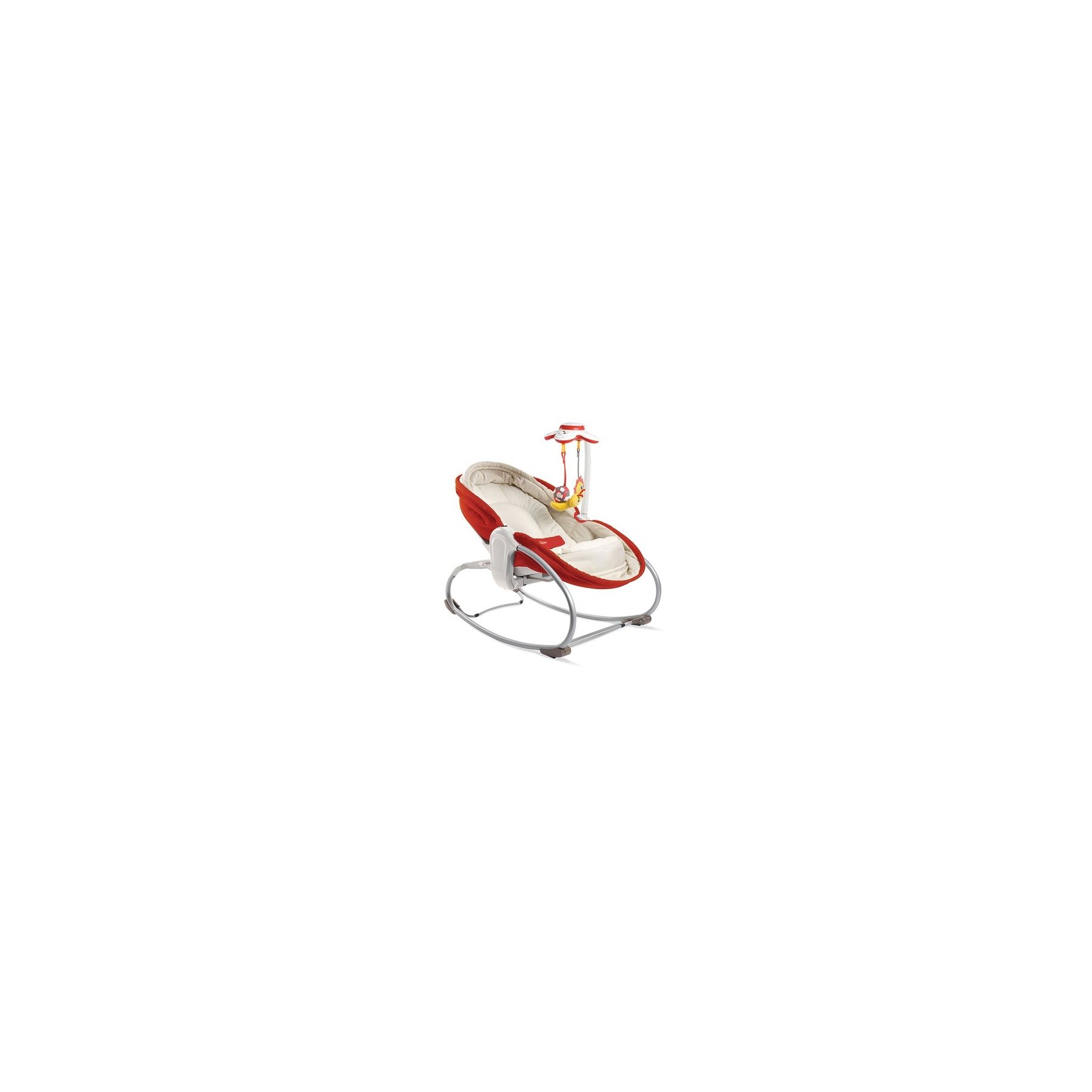 Transat bébé Rocker Napper 3 en 1 Rouge Tiny Love