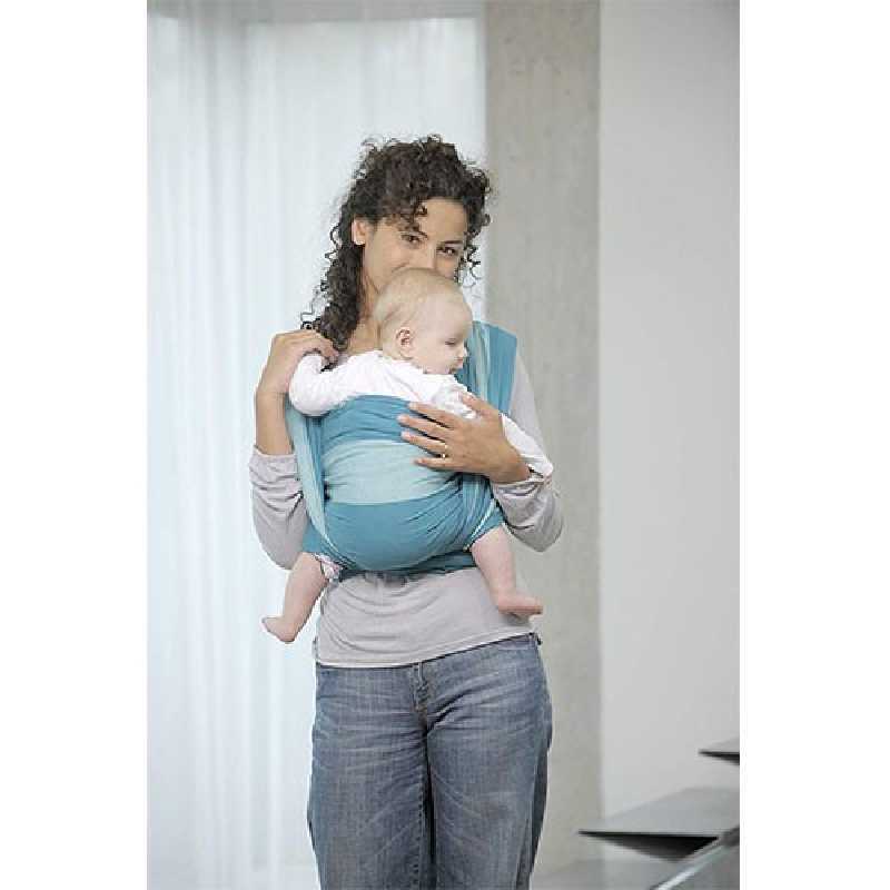 Echarpe de Portage bébé Carry Sling Gris 510 cm - as