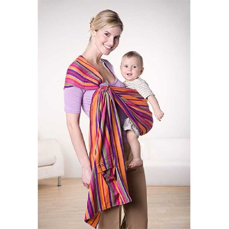 Echarpe de Portage bébé Ring Sling Lollipop 180 cm Amazonas