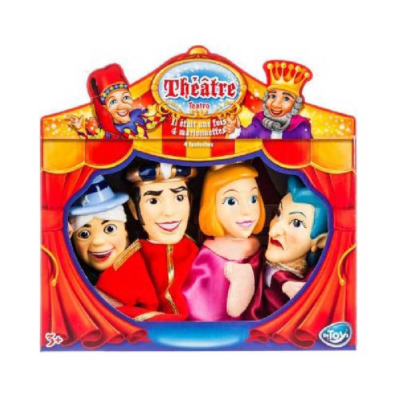 Marionnettes à main Théatre Il etait une fois Cendrillon Be Toys