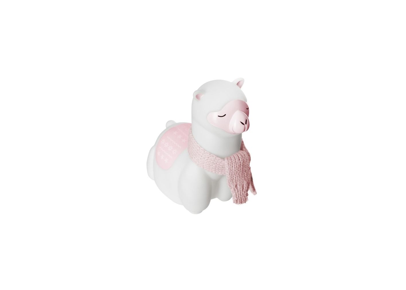 Veilleuse enfant Lama Rose et Blanc Atmosphera Veilleuse enfant Lama Rose et Blanc Atmosphera