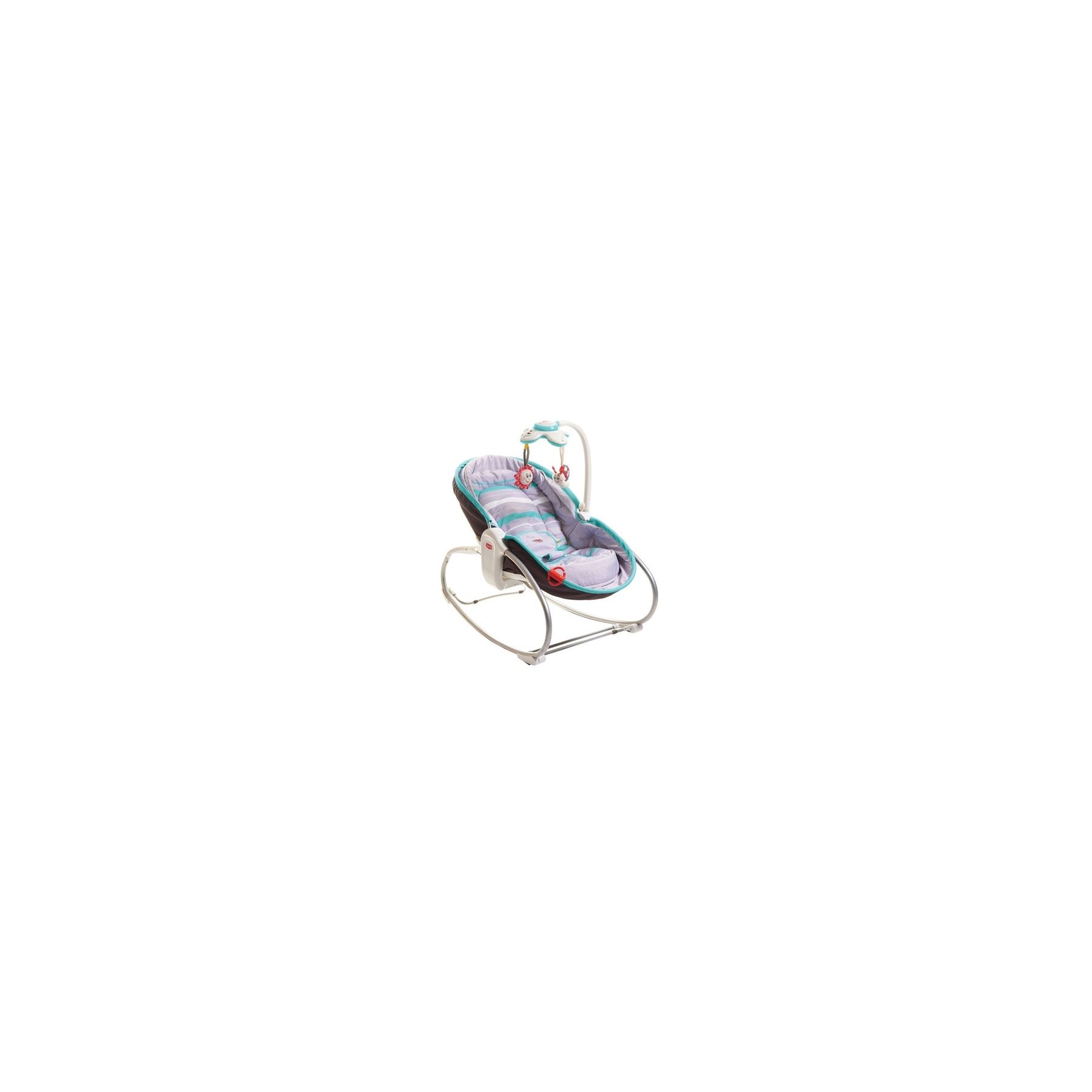 Transat bébé Rocker Napper 3 en 1 Gris Tourquoise Tiny Love Transat bébé Rocker Napper 3 en 1 Gris Tourquoise Tiny Love