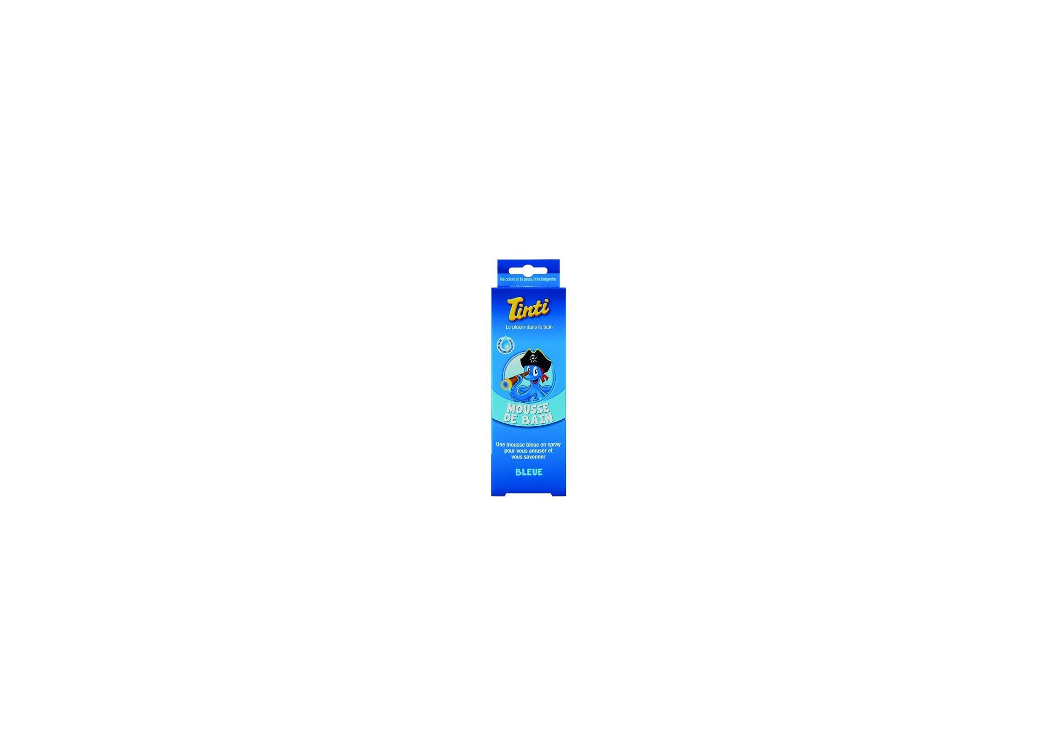 Mousse de bain bleue Tinti Mousse de bain bleue Tinti