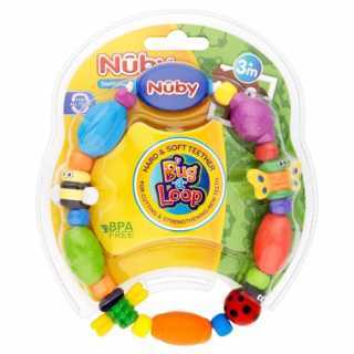 Anneau de Dentition Rigide et Souple Bug-a-Loop Nuby