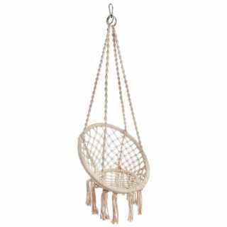 Siège suspendu à franges beige - Atmosphera For Kids