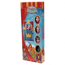 Théâtre de marionnettes + 4 marionnettes à main Pinocchio