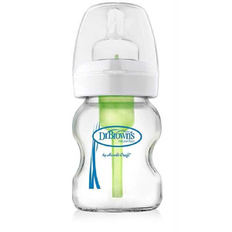 Biberon en verre 150 ml Options Dr Brown's Biberon en verre 150 ml Options Dr Brown's