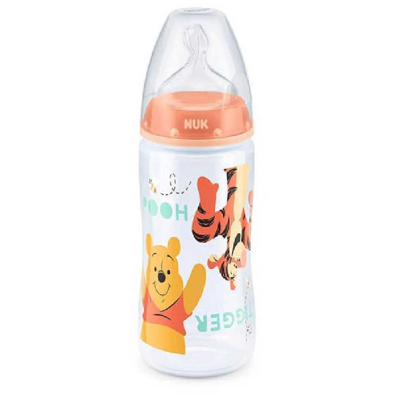 Biberon First Choice Winnie l'Ourson 300ml 0-6 mois Nuk