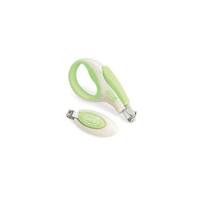 Set Coupe-Ongles Blanc / Vert Summer Infant Set Coupe-Ongles Blanc / Vert Summer Infant