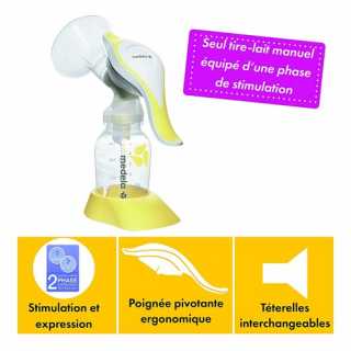 Tire-lait manuel Harmony Medela + Set Pump & Feed - Medela