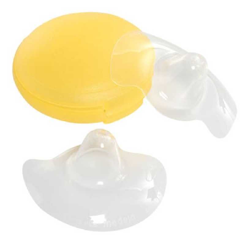 Lot de 2 bouts de Sein avec Boîte de Transport Taille L Medela Lot de 2 bouts de Sein avec Boîte de Transport Taille L Medela